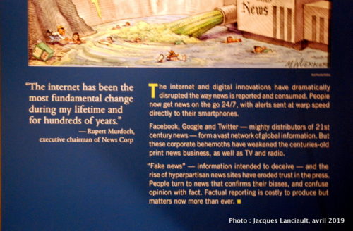Newseum, Washington D.C., États-Unis