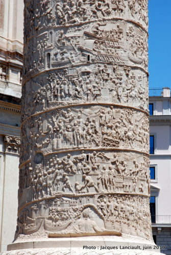 Colonne de Trajane, Rome, Italie