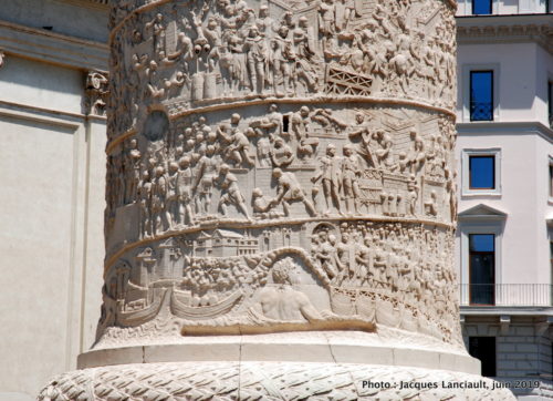 Colonne de Trajane, Rome, Italie