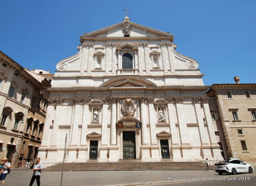 Église Sant’Ignazio di Loyola a Campo Marzio, Rome, Italie
