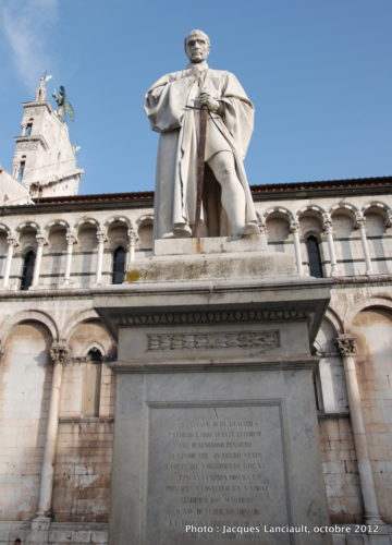 Piazza San Michele in Forro, Lucques, Italie