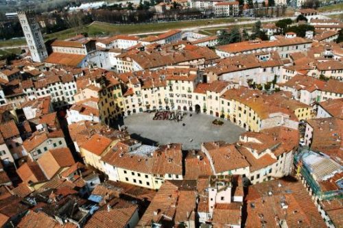 Anfiteatro Romano, Lucques, Italie