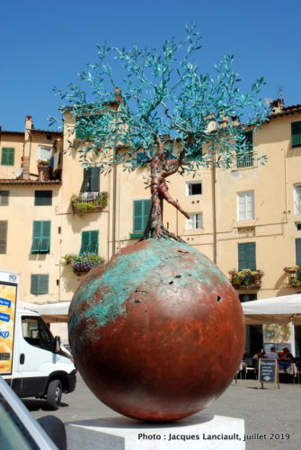 Piazza dell'Anfiteatro, Lucques, Italie