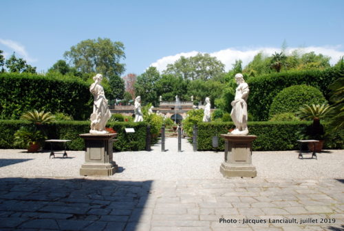 Jardin du palazzo Pfanner, Lucques, Italie