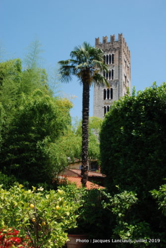 Jardin du palazzo Pfanner, Lucques, Italie