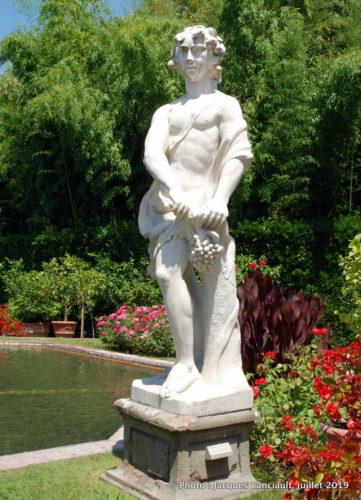 Jardin du palazzo Pfanner, Lucques, Italie
