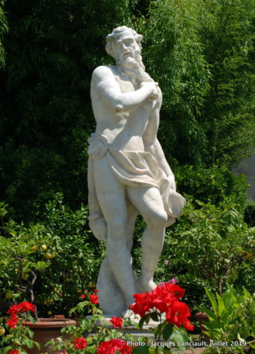 Jardin du palazzo Pfanner, Lucques, Italie