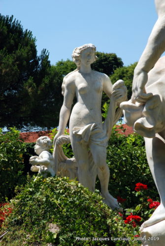 Jardin du palazzo Pfanner, Lucques, Italie