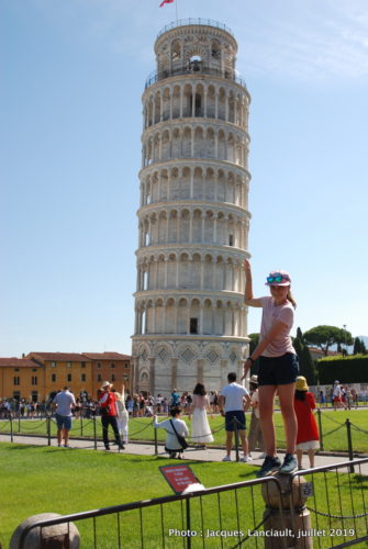 La tour de Pise, Pise, Italie