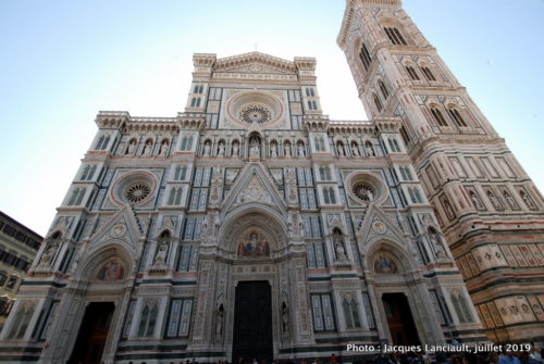 Cathédrale de Florence et campanile de Giotto, Florence, Italie