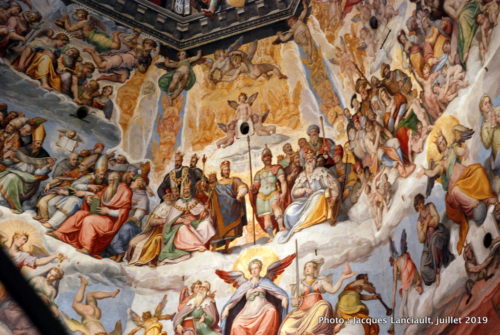 Dôme de la Cattedrale metropolitana di Santa Maria del Fiore, Florence, Italie