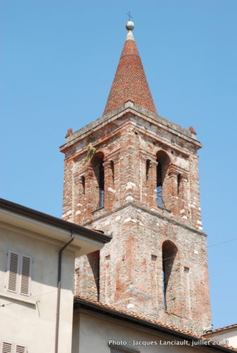 Campanile de la Chiesa di San Paolo, Pistoia, Italie