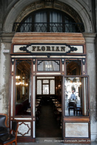 Caffe Florian, piazza San Marco, Venise, Italie