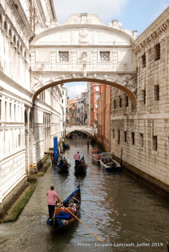 Le pont des Soupirs, piazza San Marco, Venise, Italie
