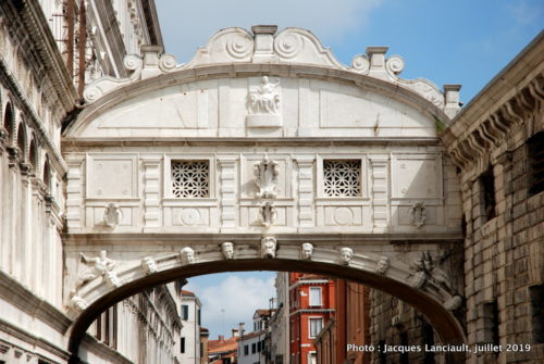 Ponte dei sospiri, piazza San Marco, Venise, Italie