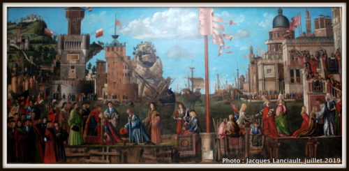 Vittore Carpaccio, Sainte Ursule, Gallerie dell'Accademia, Venise, Italie