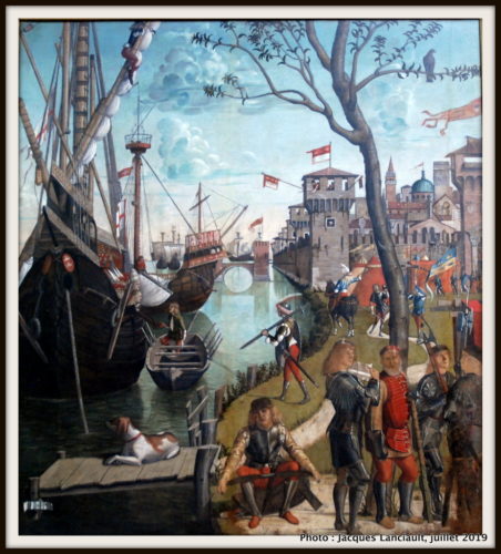 Vittore Carpaccio, Sainte Ursule, Gallerie dell'Accademia, Venise, Italie