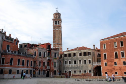 Campanile San Stefano, Venise, Italie