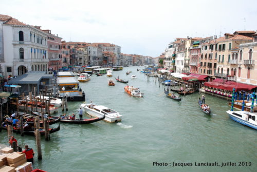 Grand Canal, Pont du Rialto, Venise, Italie