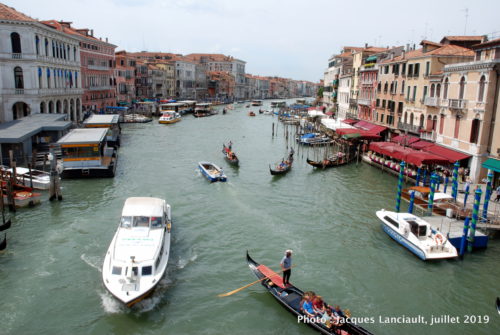 Grand Canal, Pont du Rialto, Venise, Italie