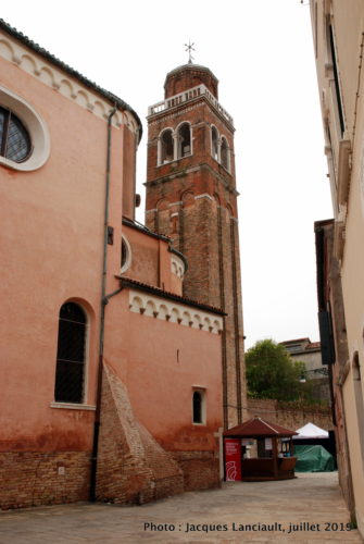 Campanile, Chiesa di San Sebastiano, Venise, Italie