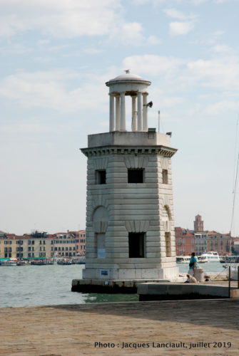 Phare de San Giorgio Maggiore, Venise, Italie