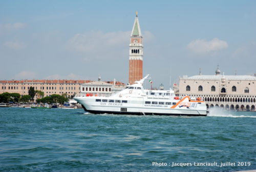 Canal de la Giudecca, île San Giorgio Maggiore, Venise, Italie