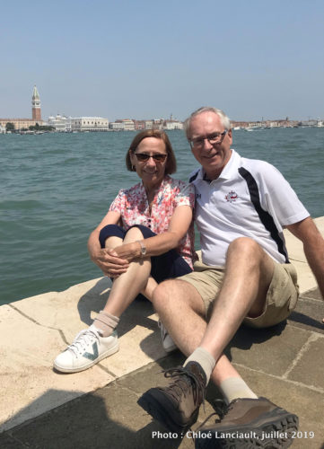 Céline et Jacques, Venise, Italie