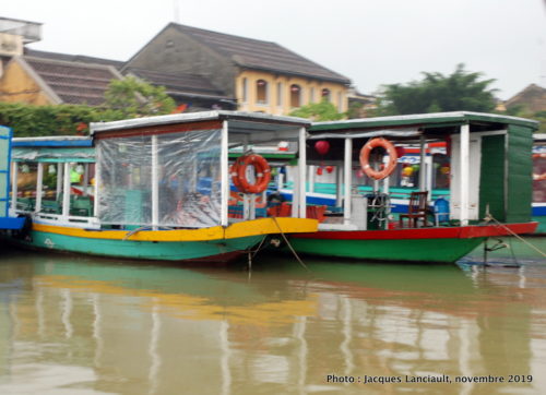 Rivière Thu Bon, Hoi An, Vietnam