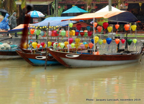 Rivière Thu Bon, Hoi An, Vietnam