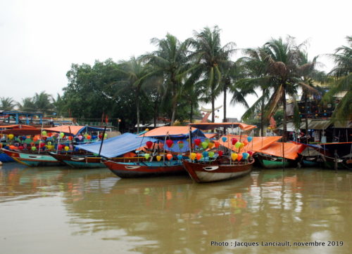 Rivière Thu Bon, Hoi An, Vietnam