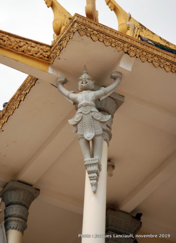 Salle du trône, palais Royal, Phnom Penh, Cambodge