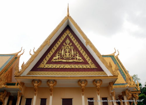 Salle du trône, palais Royal, Phnom Penh, Cambodge