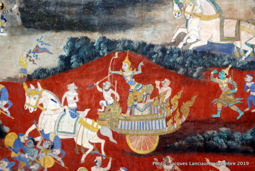 Pagode d’Argent, palais royal, Phnom Penh, Cambodge