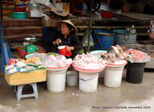 Marché public, Sa Đéc, Vietnam