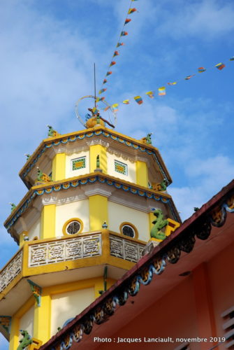 Temple caodaïste, Sa Đéc, Vietnam