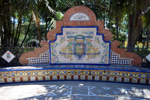 Paseo del Parque, Málaga, Espagne