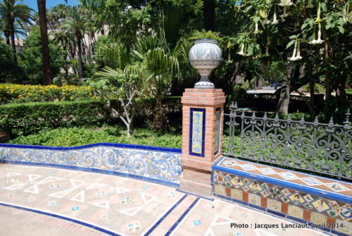 Paseo del Parque, Málaga, Espagne