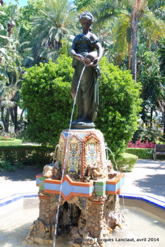 Paseo del Parque, Málaga, Espagne