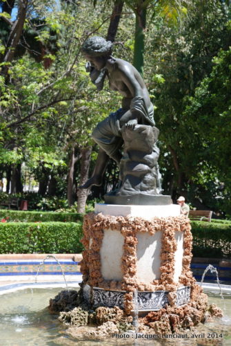 Paseo del Parque, Málaga, Espagne