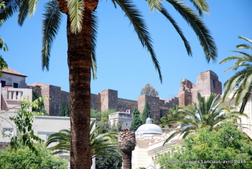 Paseo del Parque, Málaga, Espagne