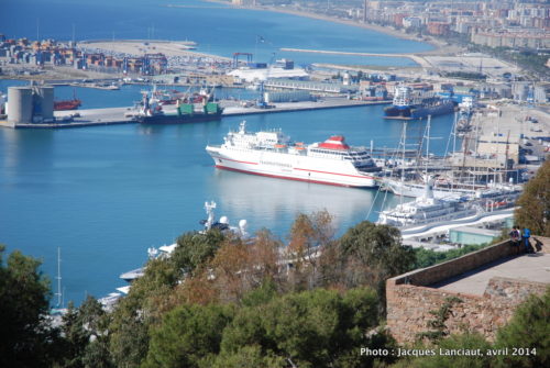 Castillo de Gibralfaro, Málaga, Espagne