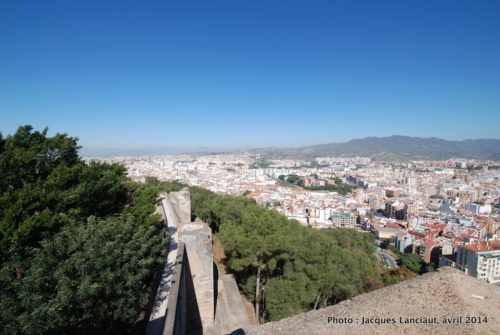 Castillo de Gibralfaro, Málaga, Espagne