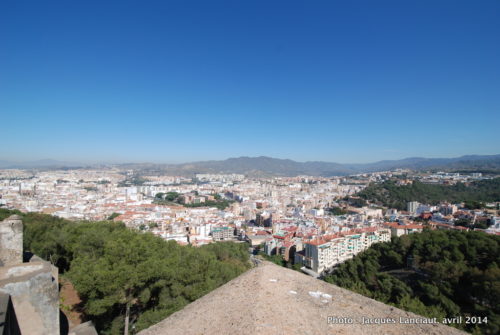 Castillo de Gibralfaro, Málaga, Espagne