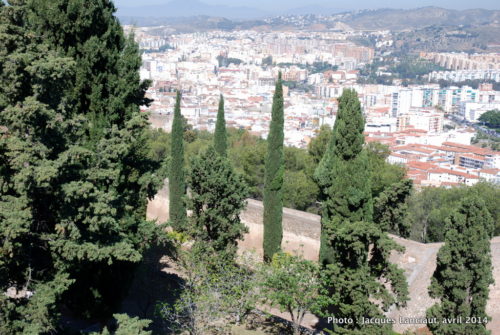 Castillo de Gibralfaro, Málaga, Espagne