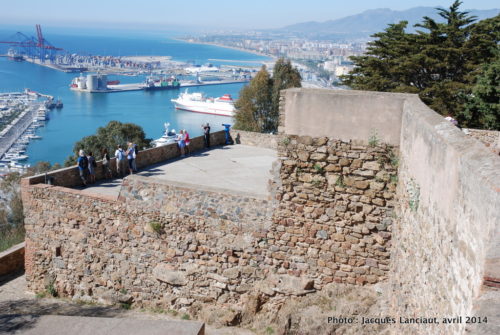 Castillo de Gibralfaro, Málaga, Espagne