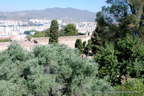 Castillo de Gibralfaro, Málaga, Espagne