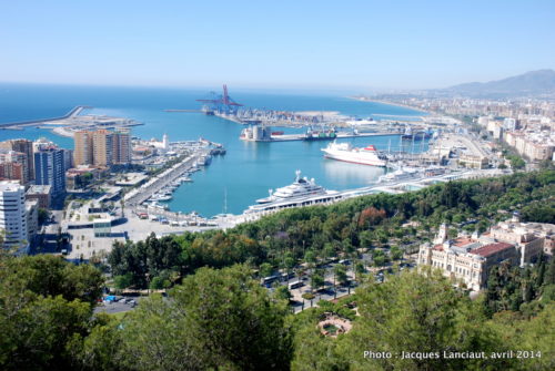Castillo de Gibralfaro, Málaga, Espagne