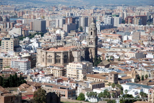 Castillo de Gibralfaro, Málaga, Espagne