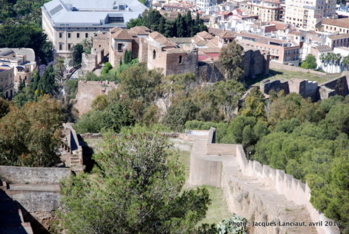 Castillo de Gibralfaro, Málaga, Espagne